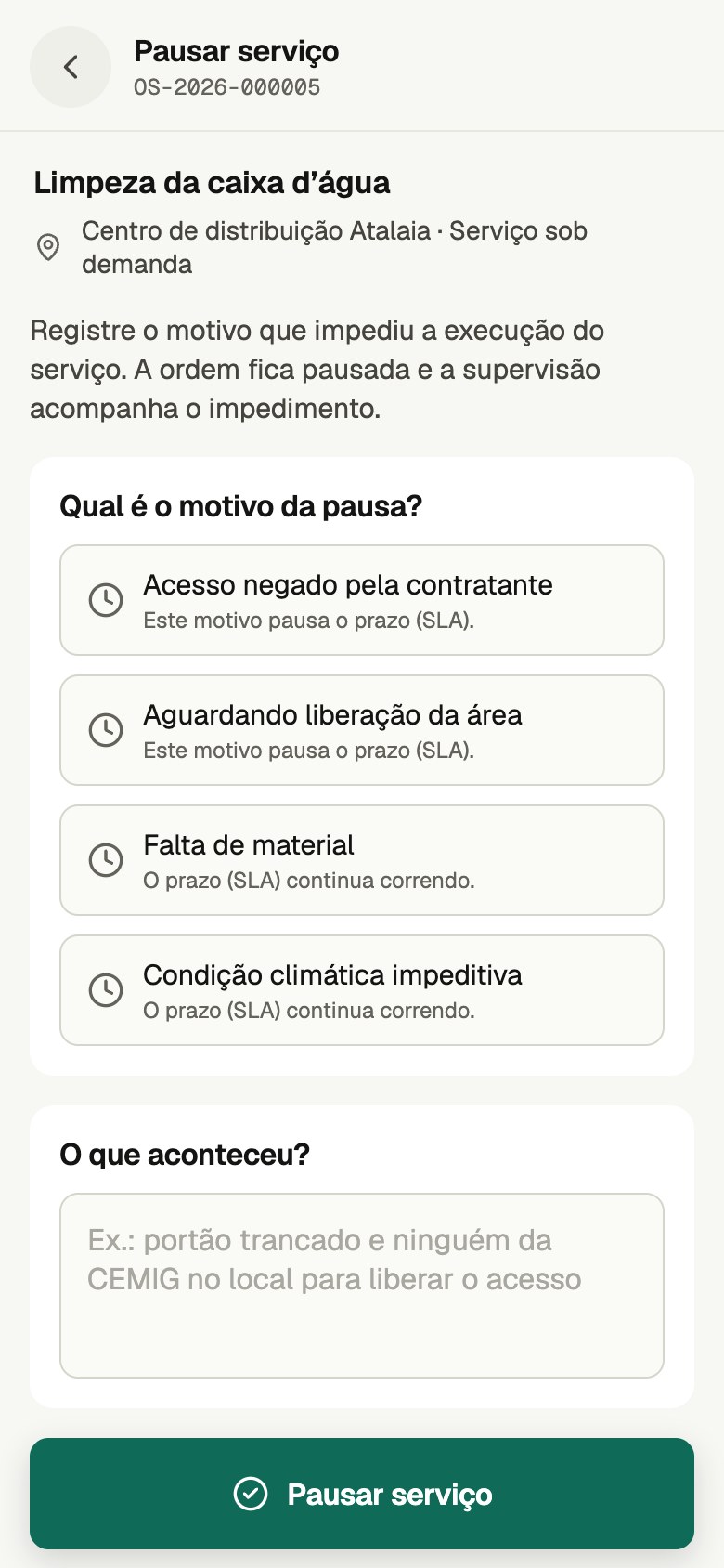Motivos de pausa