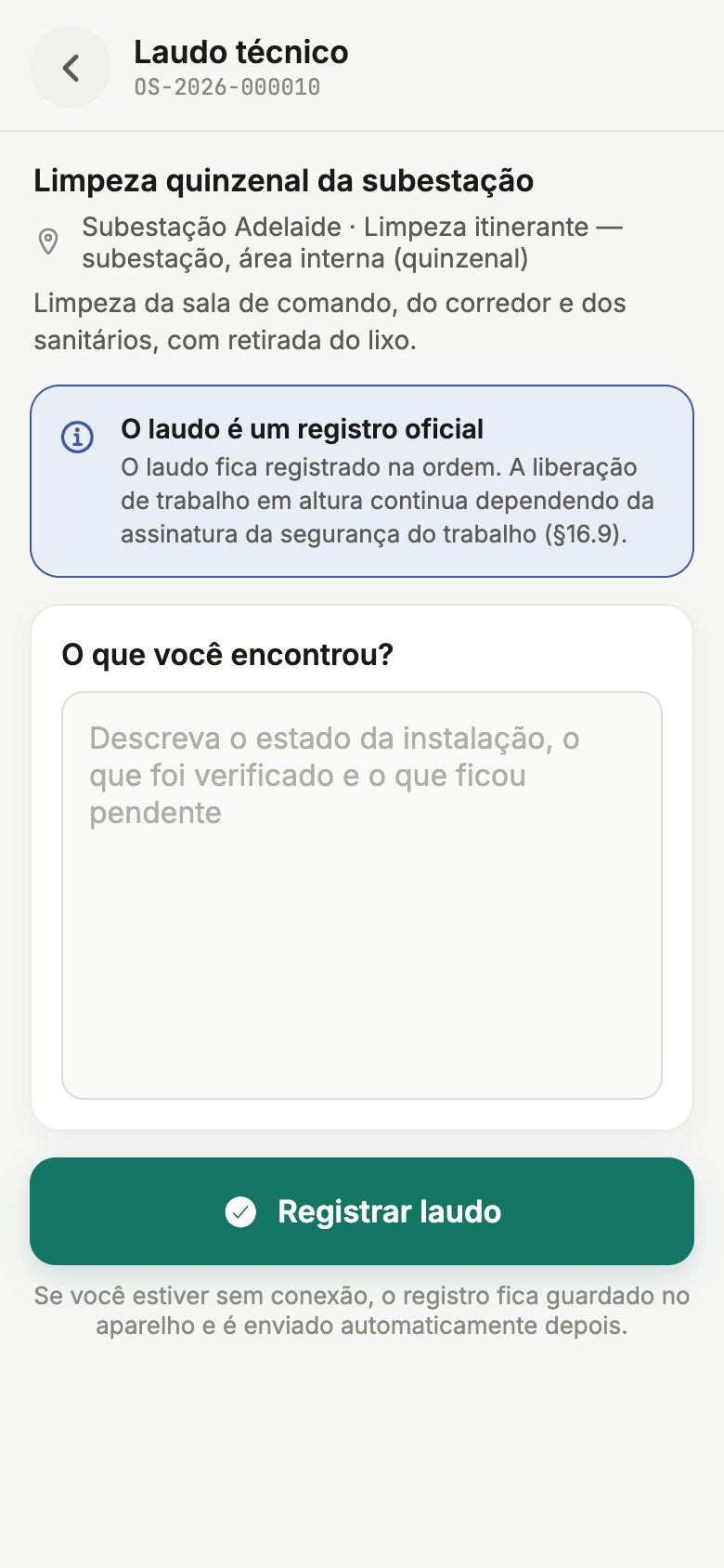 Laudo técnico